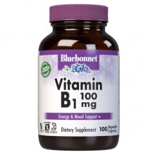 Тиамин Bluebonnet Nutrition Vitamin B1 100 mg 100 Caps Тиамин Bluebonnet Nutrition Vitamin B1 100 mg 100 Caps