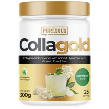 Хондропротектор (для спорта) Pure Gold Protein Collagold 300 g /25 servings/ Elderflower