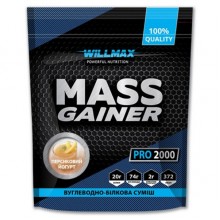 Гейнер Willmax Mass Gainer 2000 g /20 servings/ Peach Yogurt