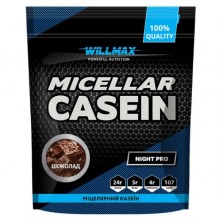 Протеин Willmax Micellar Casein 900 g /30 servings/ Chocolate Протеин Willmax Micellar Casein 900 g /30 servings/ Chocolate