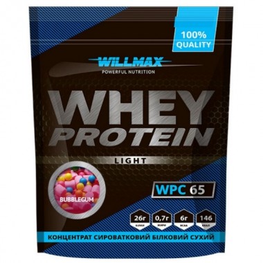 Протеин Willmax Whey Protein 65 1000 g /25 servings/ Bubblegum Протеин Willmax Whey Protein 65 1000 g /25 servings/ Bubblegum