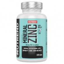 Мультиминералы для спорта Nutrend Mineral Zinc 100% Chelate 100 Caps Мультиминералы для спорта Nutrend Mineral Zinc 100% Chelate 100 Caps