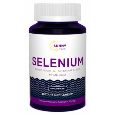 Селен Sunny Caps Selenium 50 mcg 100 Caps