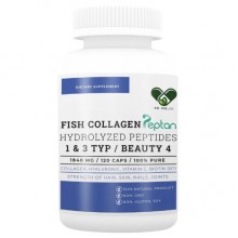 Коллаген En`vie Lab Fish Collagen Complex 4 (1&3 TYPE) 1840 mg 120 Caps
