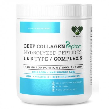 Коллаген En`vie Lab Beef Collagen Complex 5 (1&3 TYPE) 229 g /30 servings/ Pure