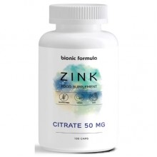 Микроэлемент Цинк Bionic Formula Zink (Citrate) 50 mg 100 Caps