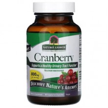 Клюква Nature's Answer Cranberry 800 mg 90 Veg Caps