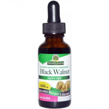 Черный орех Nature's Answer Black Walnut 1000 mg 30 ml /30 servings/ Черный орех Nature's Answer Black Walnut 1000 mg 30 ml /30 servings/
