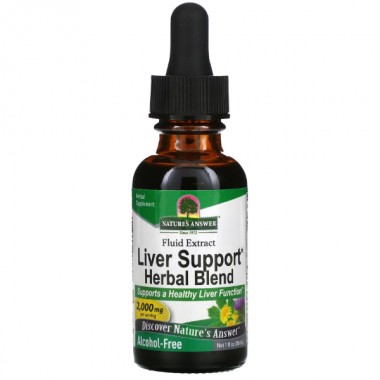 Комплекс для профилактики работы печени Nature's Answer Liver Support Herbal Blend 2000 mg 30 ml /15 servings/