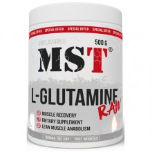 Глютамин для спорта MST Nutrition Glutamine RAW 500 g /100 servings/
