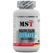 Микроэлемент Магний для спорта MST Nutrition Magnesium Citrate 200 mg 180 Tabs