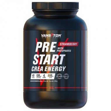 Креатин моногидрат Vansiton Pre Start Crea Energy 1800 g /45 servings/ Strawberry Креатин моногидрат Vansiton Pre Start Crea Energy 1800 g /45 servings/ Strawberry