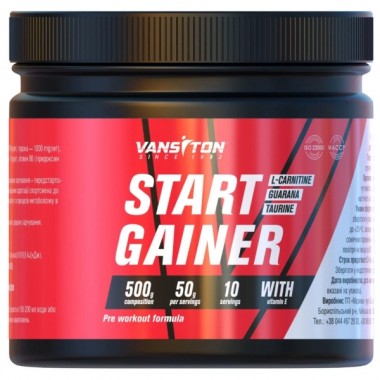 Гейнер Vansiton Start Gainer 500 g /10 servings/