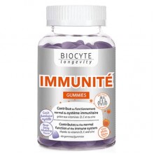 Экстракты для повышения иммунитета Biocyte Immunite Gummies 60 Gummies Blueberry Raspberry