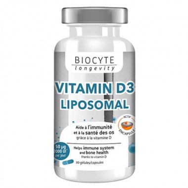 Витамин D Biocyte Vitamine D3 Liposomal 30 Caps Витамин D Biocyte Vitamine D3 Liposomal 30 Caps