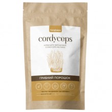Грибной комплекс Fungipapa Кордицепс военный (Cordyceps militaris) -  грибной порошок 60 г /30 порций/