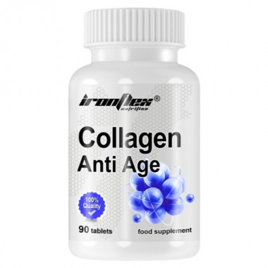 Хондропротектор (для спорта) IronFlex Collagen Anti Age 90 Tabs