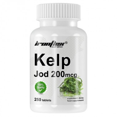 Мультивитамины для спорта IronFlex Kelp Jod 200 mcg 250 Tabs