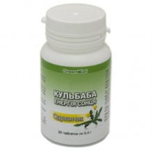 Комплекс для профилактики работы печени GreenSet Одуванчик - Энергия солнца (Одуванчик) 90 таблеток