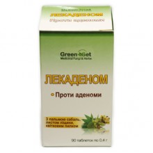 Комплекс для здоровья предстательной железы GreenSet Лекаденом - Против аденомы 90 таблеток