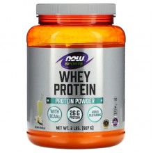 Протеин NOW Foods Whey Protein 907 g /21 servings/ Vanilla