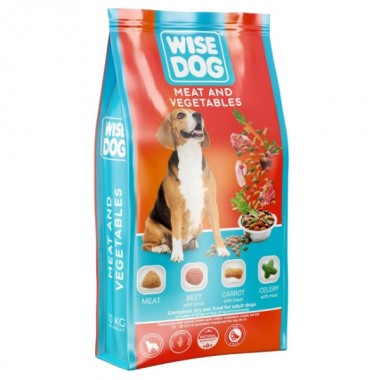  Wise Dog with meat and vegetables мясо и овощи 500г