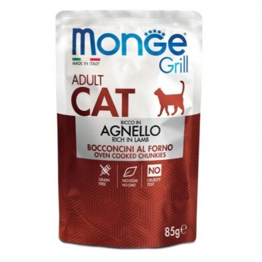 Monge Cat GRILL Wet Adult ягненок 0,085 Кг