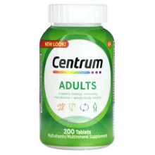 Витаминно-минеральный комплекс Centrum Adults 200 Tabs