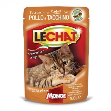  Monge LC Cat Wet Adult курка и индюшка 0,1 кг