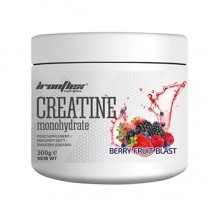 Креатин моногидрат IronFlex Creatine Monohydrate 300 g /120 servings/ Berry fruit blast Креатин моногидрат IronFlex Creatine Monohydrate 300 g /120 servings/ Berry fruit blast