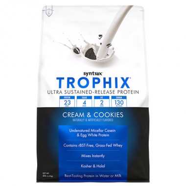 Протеин Syntrax Trophix 5.0 2240 g /73 servings/ Cream cookies
