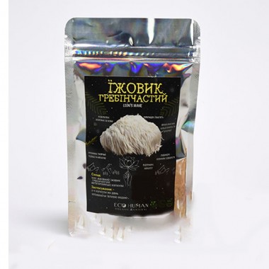 Грибной комплекс Ecohuman Lion's Mane 60 Caps