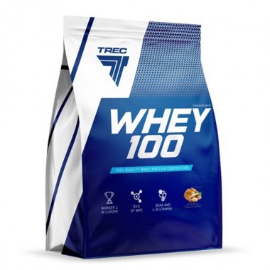 Протеин Trec Nutrition Whey 100 2275 g /75 servings/ Peanut Butter Протеин Trec Nutrition Whey 100 2275 g /75 servings/ Peanut Butter