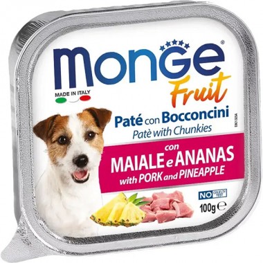  Monge Dog Wet FRUIT свинина с ананасом 0,1 Кг