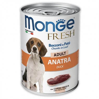  Monge Dog Wet FRESH утка 0,4 Кг
