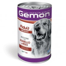 Влажный корм для собак Gemon Dog Wet Medium Adult ягненок с рисом 1,25 Кг Влажный корм для собак Gemon Dog Wet Medium Adult ягненок с рисом 1,25 Кг