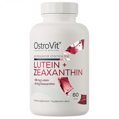 Комплекс для профилактики зрения OstroVit Lutein + Zeaxanthin 60 Caps