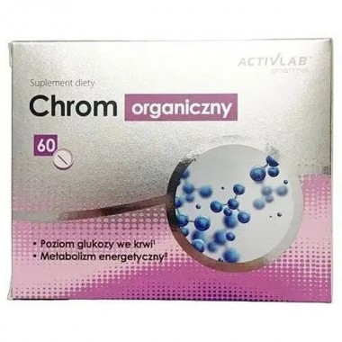 Микроэлемент Хром для спорта Activlab Pharma Chrome 60 Tabs