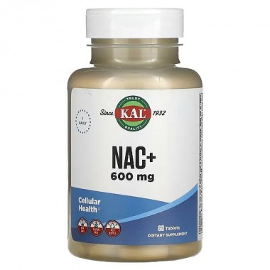 Ацетилцистеин KAL NAC+ 600 mg 60 Tabs