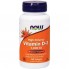 Витамин D NOW Foods Vitamin D-3 1000 IU 180 Softgels