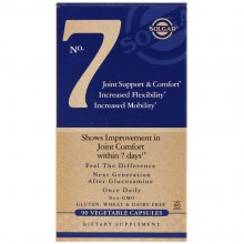 Комплекс для суставов Solgar No 7, Joint Support & Comfort 90 Veg Caps Комплекс для суставов Solgar No 7, Joint Support & Comfort 90 Veg Caps