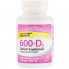 Микроэлемент Кальций 21st Century 600+D3, Calcium Supplement, 600 mg/800IU 75 Tabs
