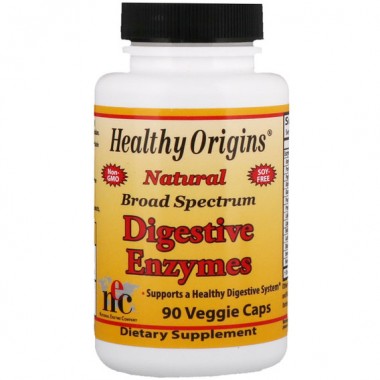 Пищеварительные ферменты Healthy Origins Digestive Enzymes 90 Veg Caps