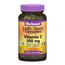 Витамин C Bluebonnet Nutrition Earth Sweet Chewables Vitamin C 500 mg 90 Chewable Tabs Orange Витамин C Bluebonnet Nutrition Earth Sweet Chewables Vitamin C 500 mg 90 Chewable Tabs Orange