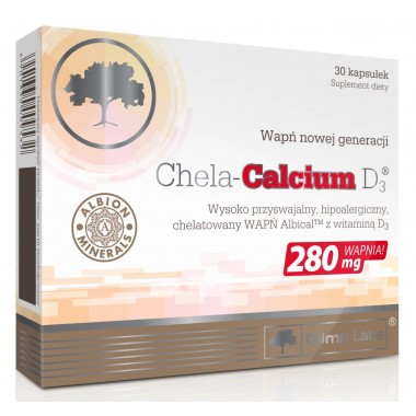 Витаминно-минеральный комплекс для спорта Olimp Nutrition Chela-Calcium D3 30 Caps