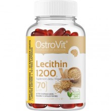 Лецитин для спорта OstroVit Lecithin 1200 70 Caps Лецитин для спорта OstroVit Lecithin 1200 70 Caps