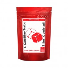 Жиросжигатель для спорта AB PRO L-Carnitine Turbo Slim Coctail 200 g /33 servings/ Ананас