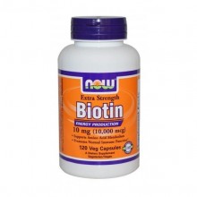 Биотин NOW Foods Biotin 10000 mcg 120 Veg Caps