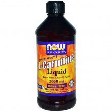 Карнитин NOW Foods L-Carnitine Liquid 3000 mg 473 ml /31 servings/ Citrus