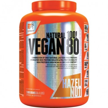 Протеин Extrifit Vegan 80 2000 g /57 servings/ Hazelnut